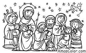 Christmas / Advent: A Nativity scene