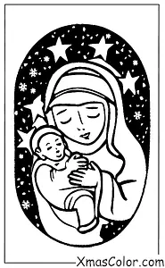 Christmas / Baby Jesus: Baby Jesus in the manger
