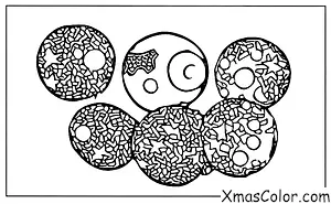 Christmas / Christmas Cookie decorating: Christmas tree cookies
