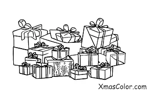 Christmas / Christmas Countdown: Christmas Countdown with presents