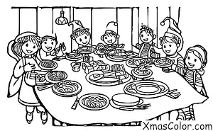 Christmas / Christmas in South America: Christmas dinner