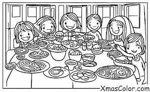 Christmas / Christmas in South America: Christmas dinner with family