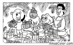 Christmas / Christmas in the tropics: Christmas in the jungle