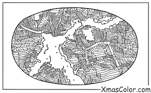 Christmas / Christmas Island: A map of Christmas Island