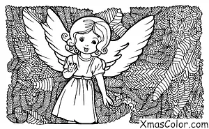 Christmas / Christmas Ornaments: A beautiful angel