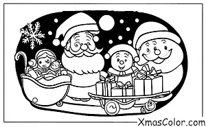 Christmas / Christmas Ornaments: Santa's sleigh