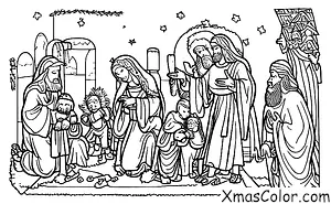 Christmas / Christmas Ornaments: The Nativity Scene