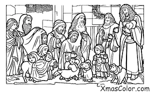 Christmas / Christmas Pageants: The nativity scene