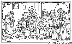 Christmas / Christmas skits: A Christmas skit about the Nativity