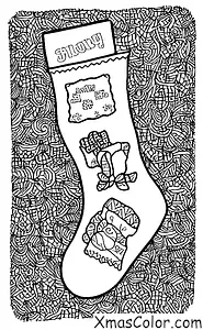 Christmas / Christmas Stockings: A personalized stocking