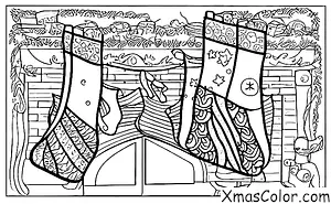 Christmas / Christmas Stockings: A stocking full of money