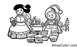 Christmas / Christmas Stockings: Mrs. Claus