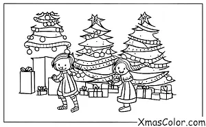 Christmas / Christmas Trees: A family