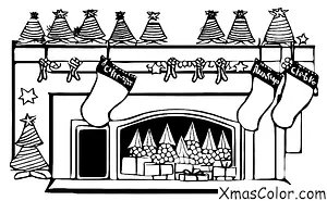 Christmas / Christmas Trees: A stocking