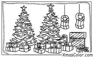 Christmas / Christmas Trees: Christmas Tree with candy canes