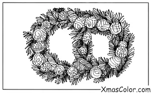 Christmas / Christmas Wreaths: Rustic wreath made of natural materials