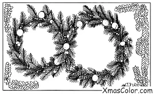 Christmas / Christmas Wreaths: Simple wreath of greenery