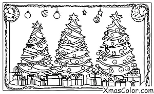 Christmas / Different ways to decorate a Christmas tree: Decorating the Christmas tree with ornaments