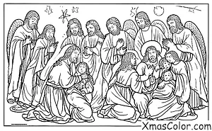 Christmas / Faith: Jesus being born