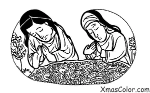 Christmas / Faith: Jesus praying in the Garden of Gethsemane