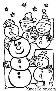 Christmas / Frosty the Snowman's Friends: Frosty and his friends singing Christmas carols