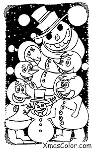 Christmas / Frosty the Snowman: Frosty the Snowman and the children