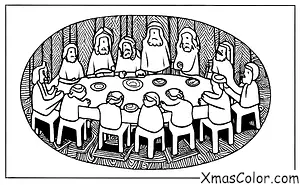 Christmas / Jesus' Birthday: The Last Supper