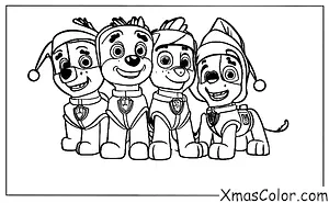 Christmas / PAW Patrol Christmas: The PAW Patrol pups singing Christmas carols