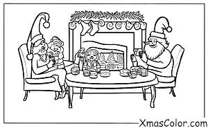 Christmas / Santa Claus: Santa and Mrs. Claus