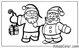 Christmas / Santa Claus: Santa sculpting
