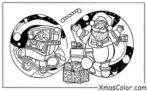 Christmas / Sci-Fi Christmas: Santa in his spaceship