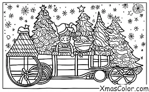 Christmas / Sleigh: Santa's sleigh