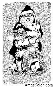 Christmas / Star Wars Christmas: Ewok Santa