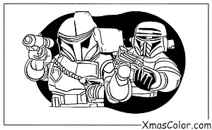 Christmas / Star Wars Christmas: Santa Boba Fett