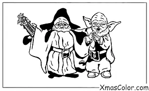 Christmas / Star Wars Christmas: Santa Yoda