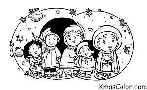 Christmas / The Christmas Story: The shepherds and the angels