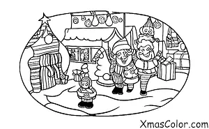 Christmas / The South Pole: Santa's workshop at the South Pole