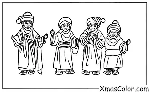 Christmas / The Wise Men: The Wisemen on their journey