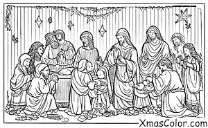 Christmas / Traditional Christmas: The Nativity scene