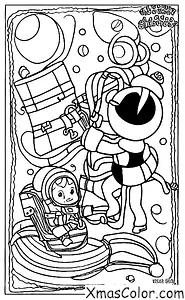 Christmas / Unusual Christmas: Christmas in space