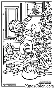 Christmas / Winter Wonderland: Building a snowman