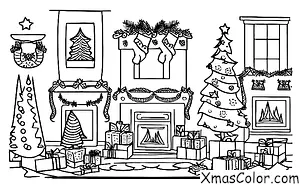 Christmas / Yule: The yule fireplace